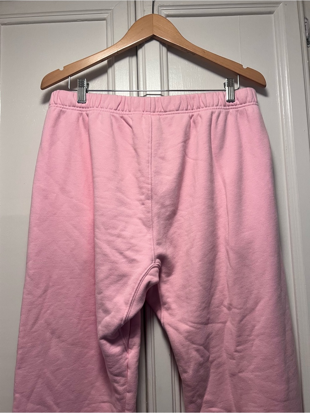 Khy by Kylie Jenner Pink Fleece Straight Leg Sweatpants Comfy Cute Size Medium - Picture 5 of 6